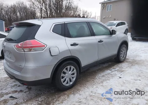 2016 Nissan Rogue S from USA, damaged, VIN KNMAT2MV3GP623515